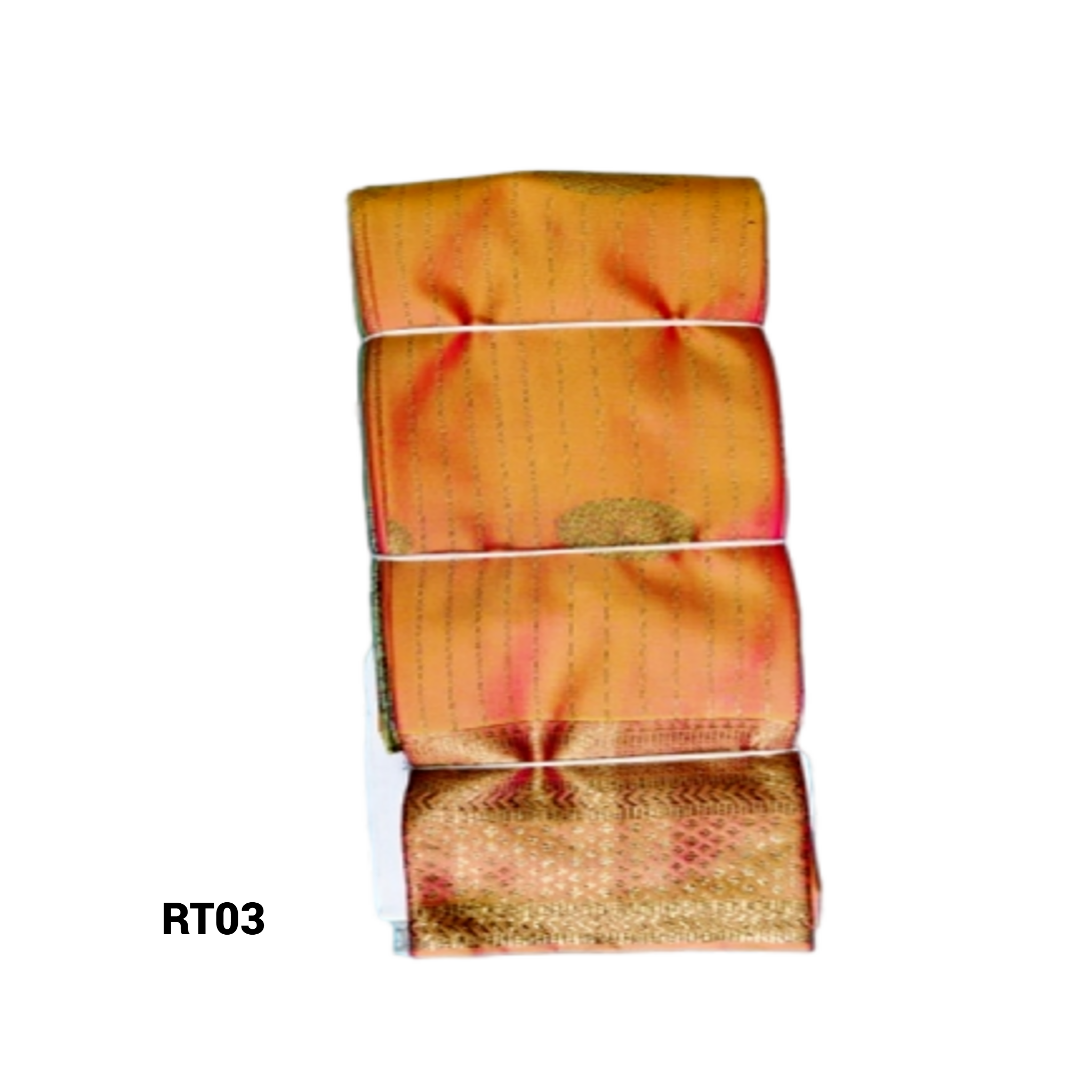 Elegant Soft Silk Saree with Rich Golden Zari Border & Pallu with Blouse