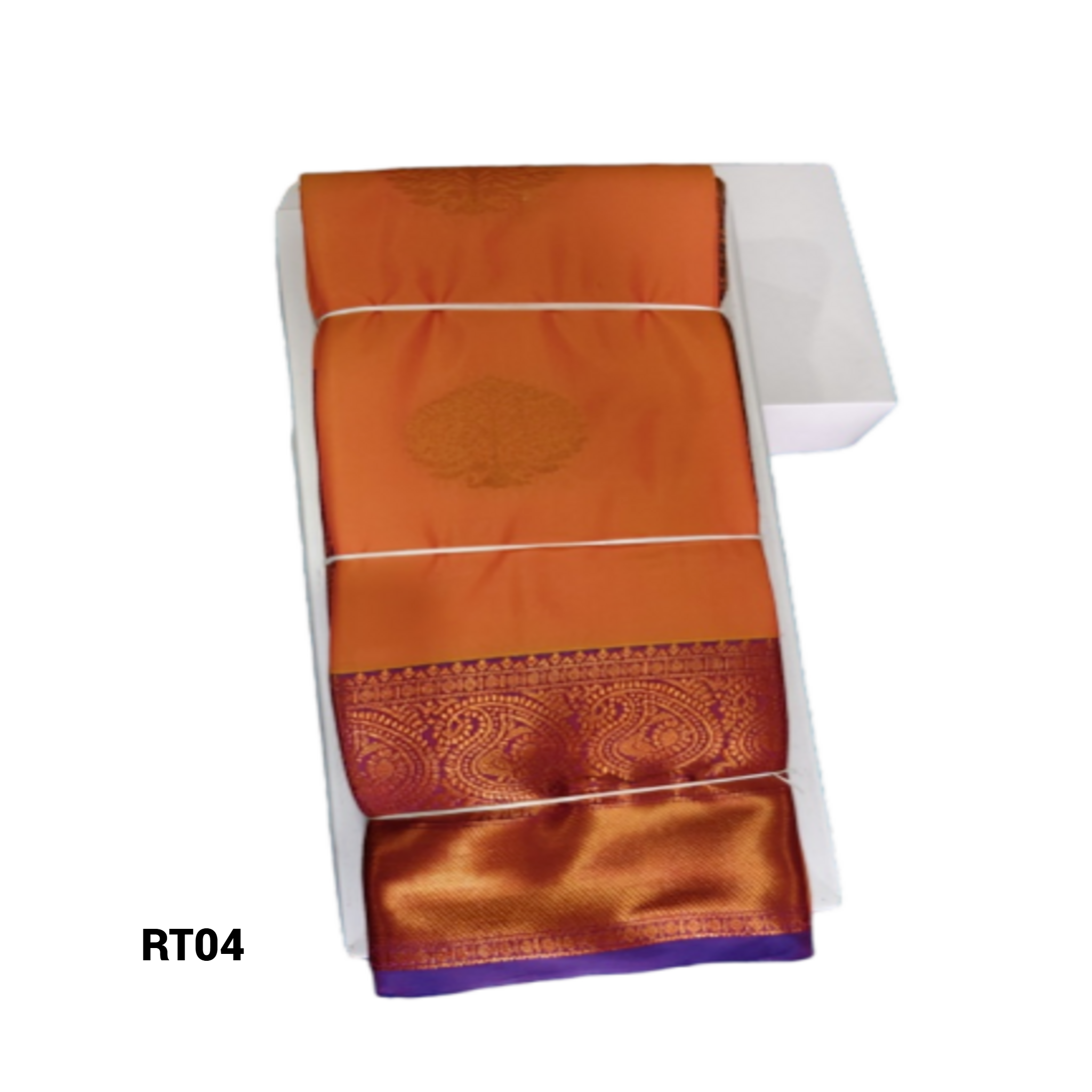 Elegant Soft Silk Saree with Rich Golden Zari Border & Pallu with Blouse