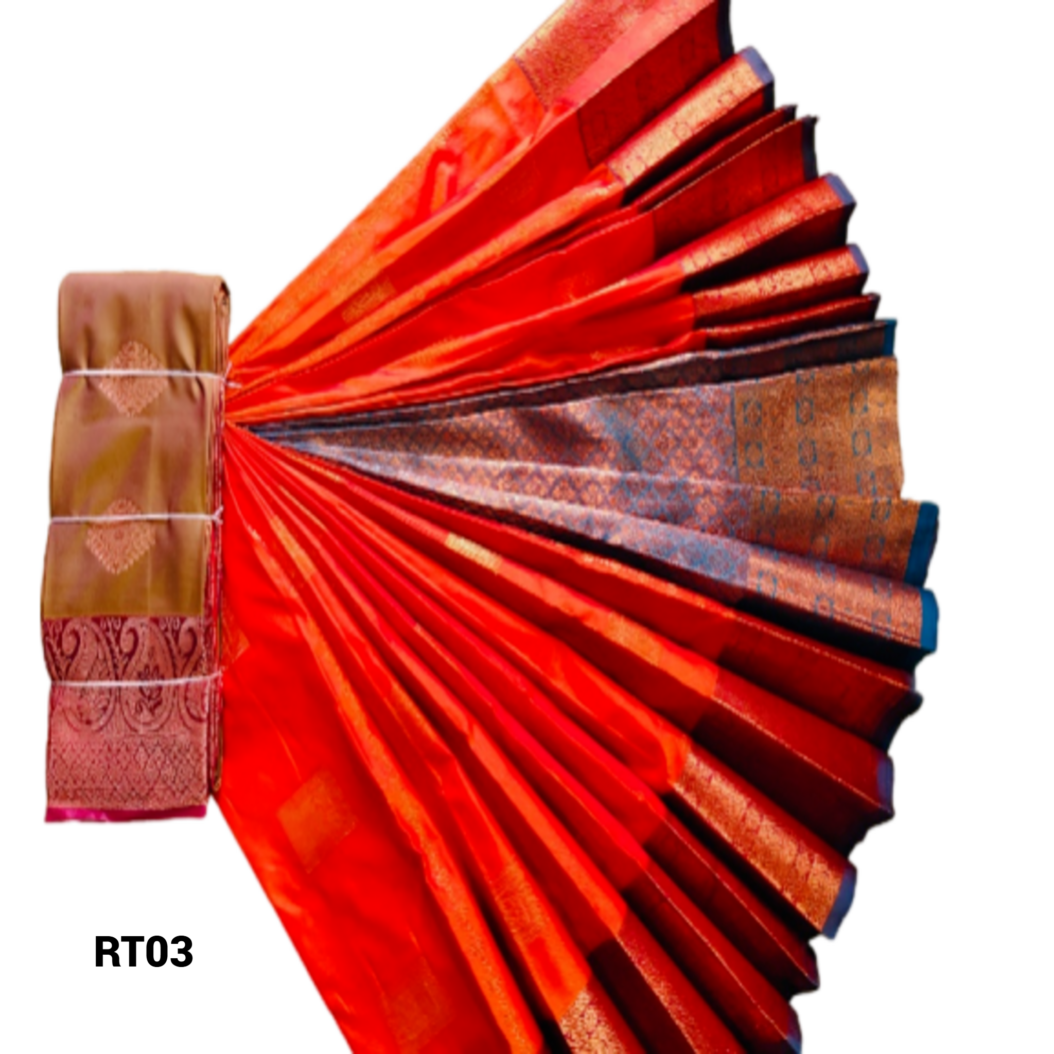 Elegant Soft Silk Saree with Rich Golden Zari Border & Pallu with Blouse