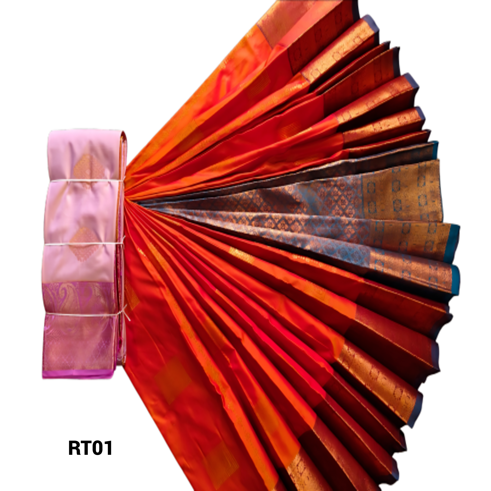 Elegant Soft Silk Saree with Rich Golden Zari Border & Pallu with Blouse