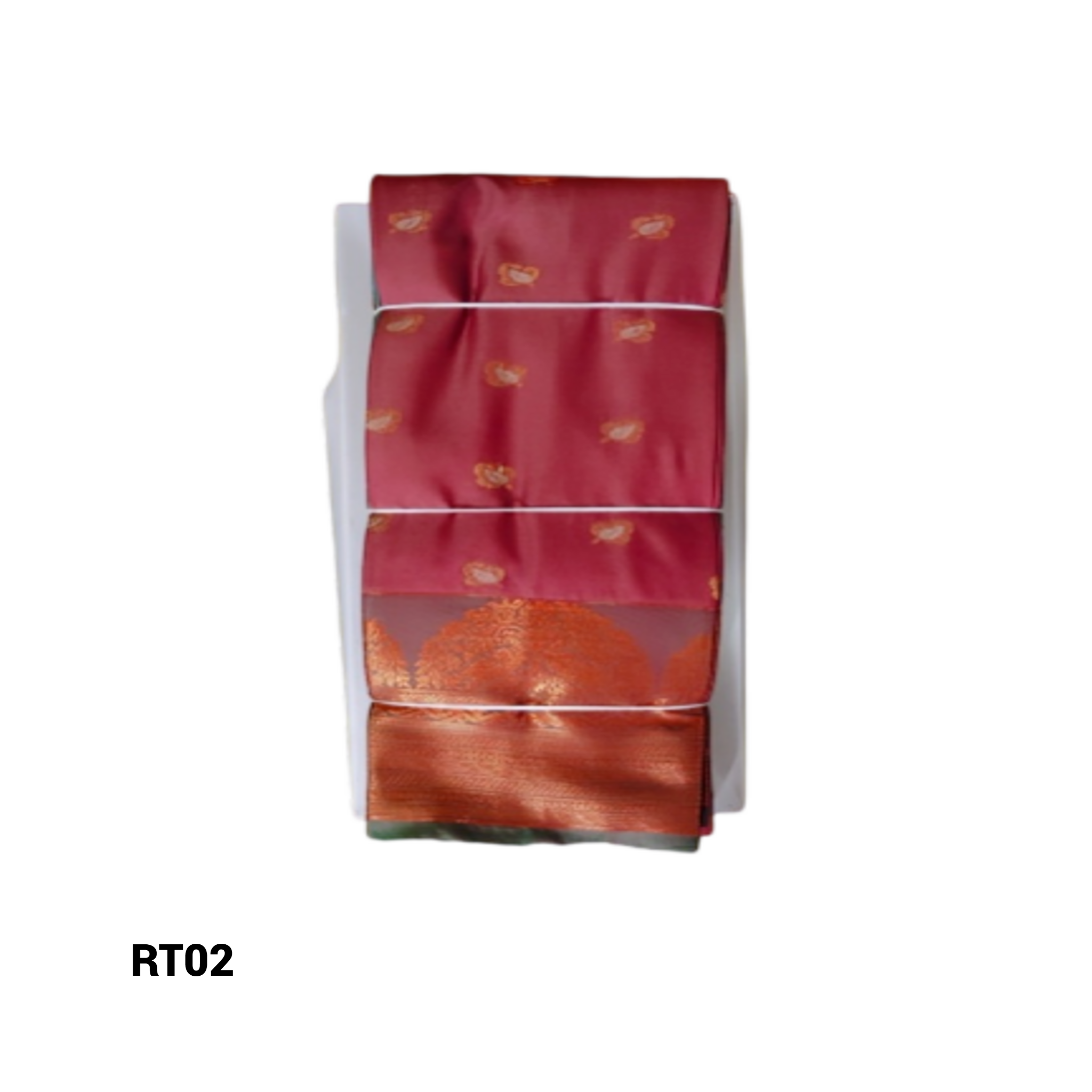 Elegant Soft Silk Saree with Rich Golden Zari Border & Pallu with Blouse