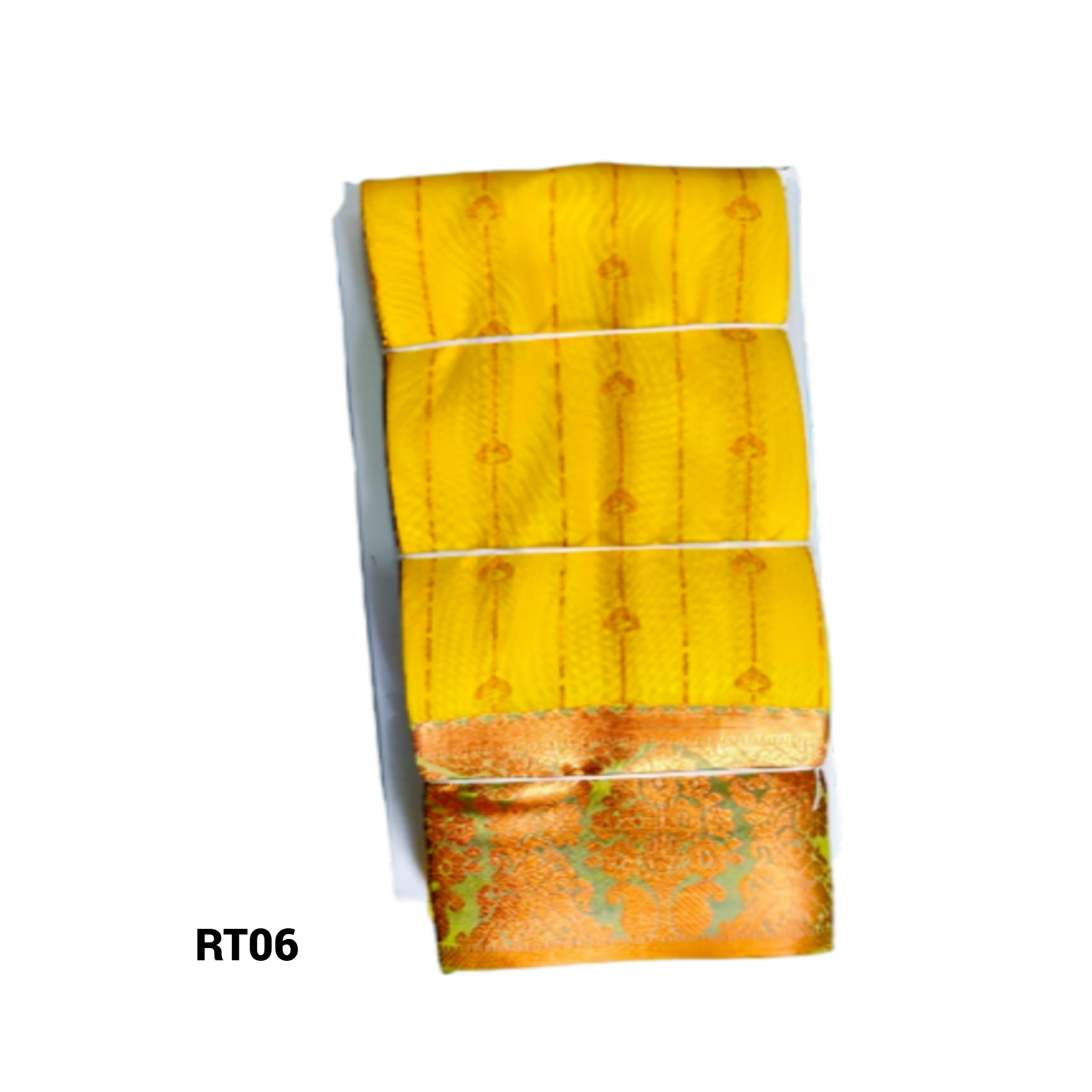 Elegant Soft Silk Saree with Rich Golden Zari Border & Pallu with Blouse