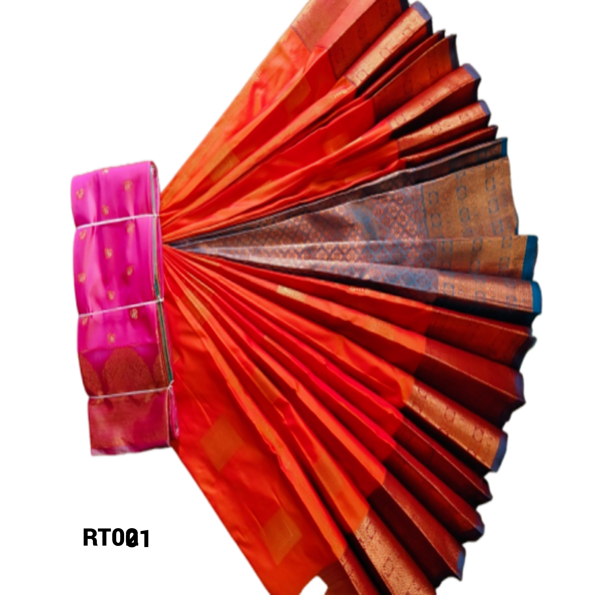 Elegant Soft Silk Saree with Rich Golden Zari Border & Pallu with Blouse