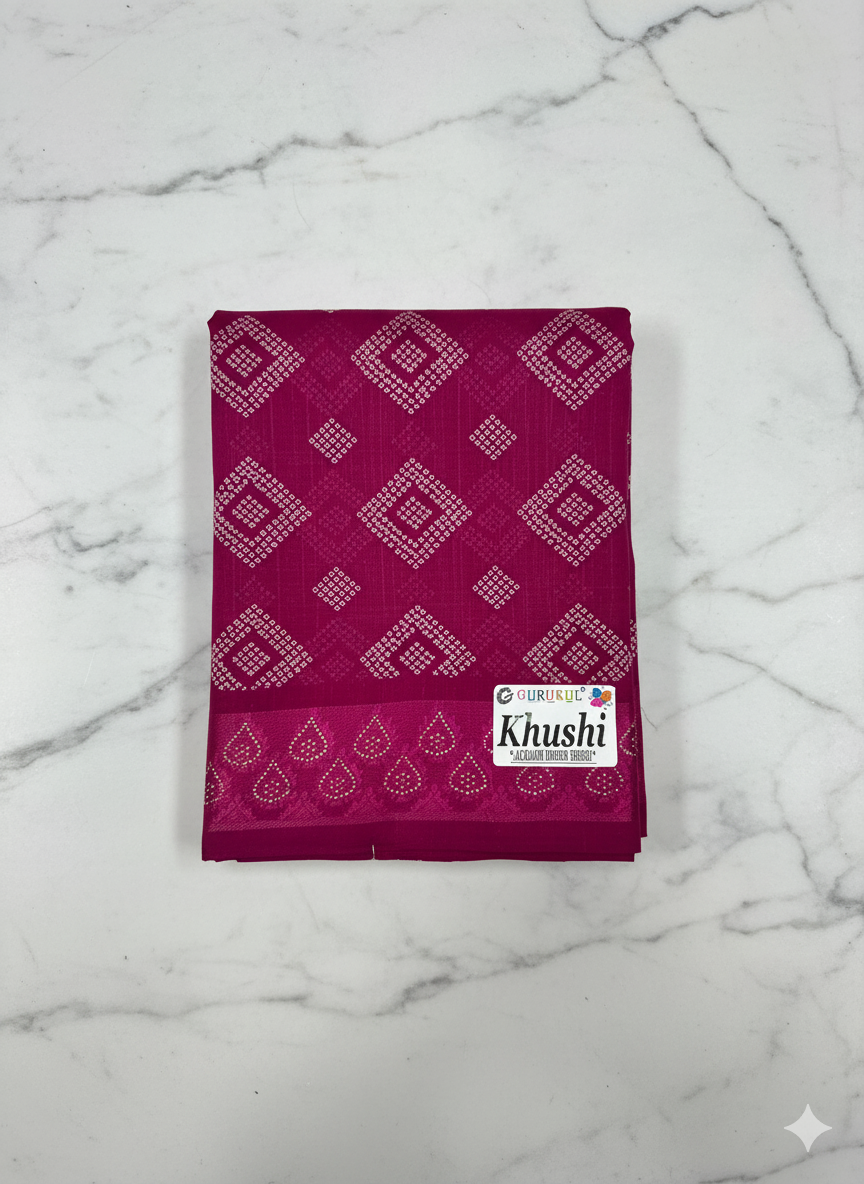 Elegant Green Printed Cotton Saree with Leaf Motif Design