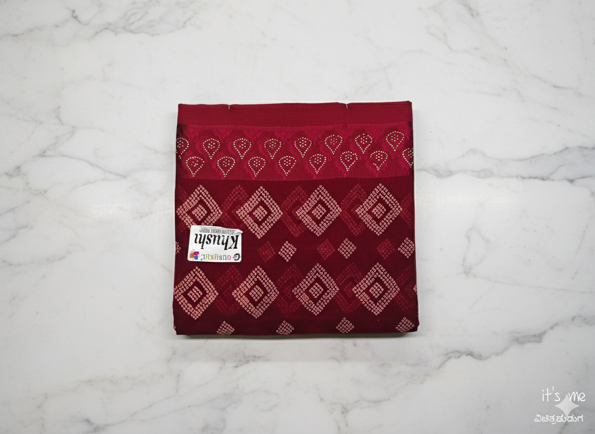 Elegant Green Printed Cotton Saree with Leaf Motif Design