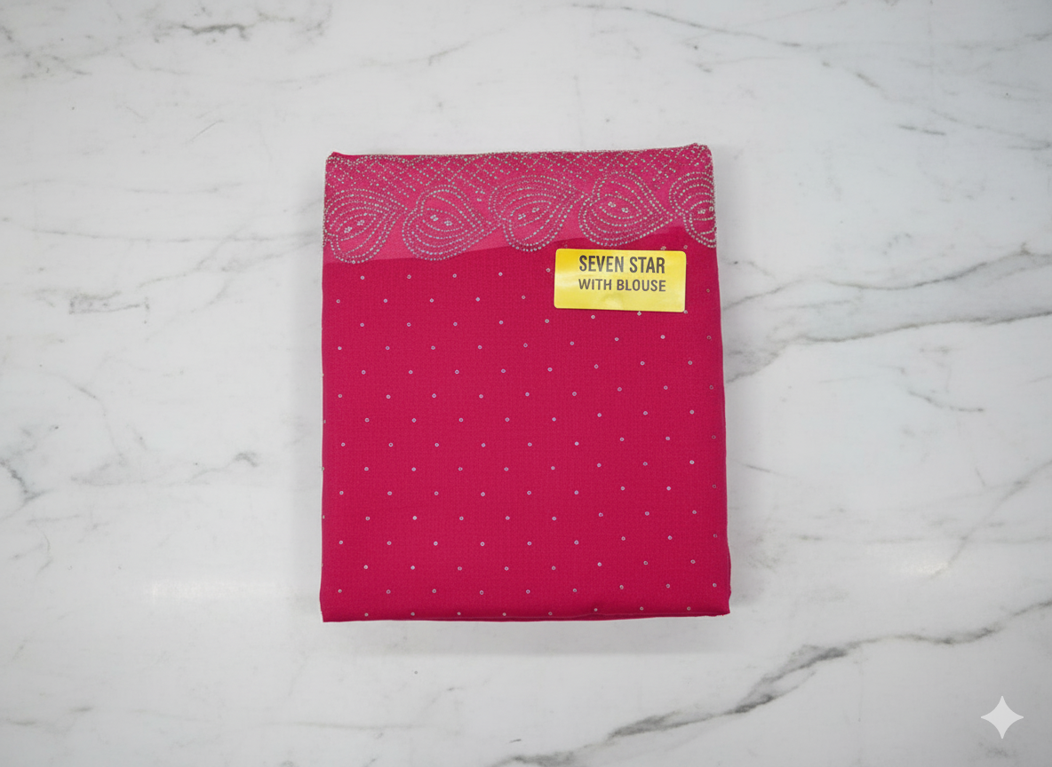 Stone Work Georgette Saree