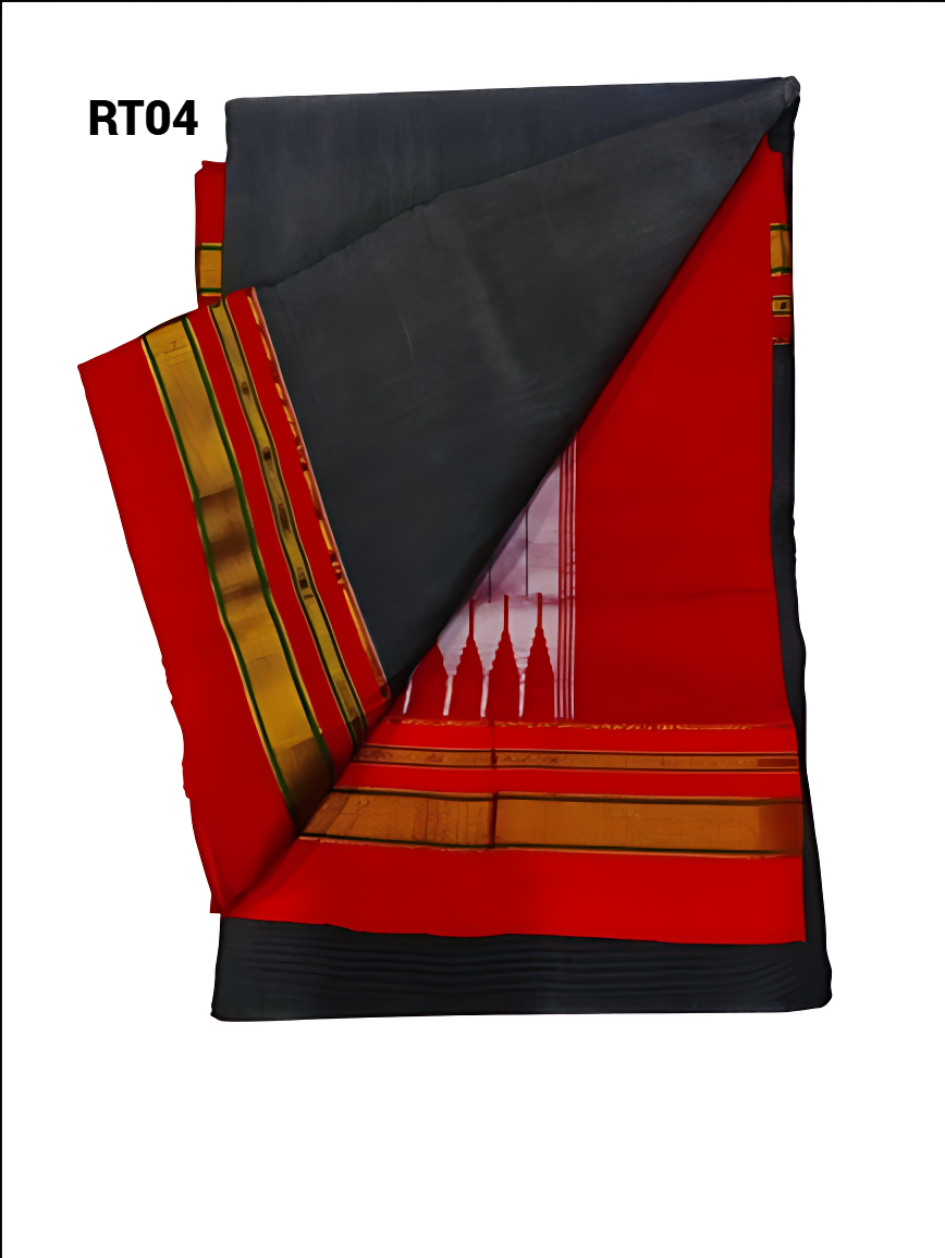 Traditional Silk Saree with Rich Border
