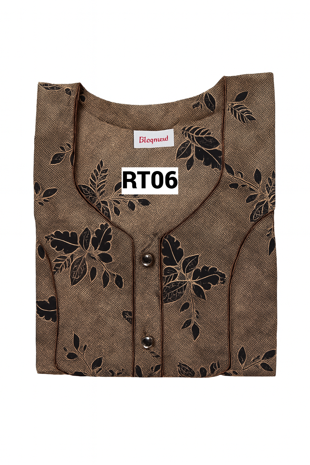 SPUN Cotton Blend  Floral Print Nighty, Free Size, Multi Colour for Womens