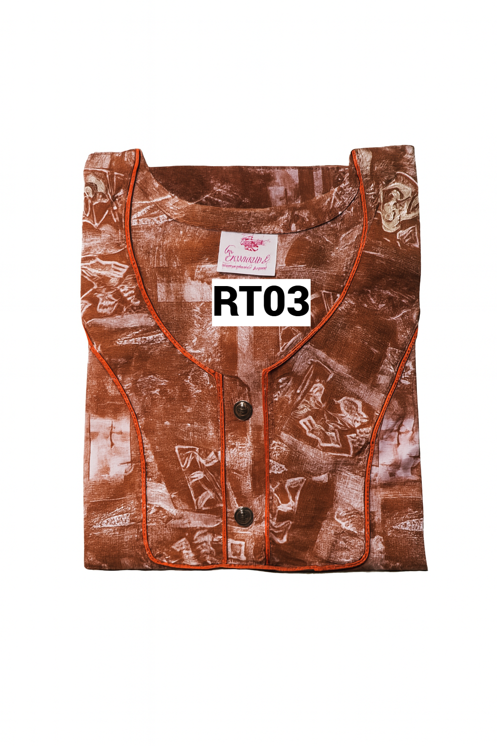 SPUN Cotton Blend  Floral Print Nighty, Free Size, Multi Colour for Womens