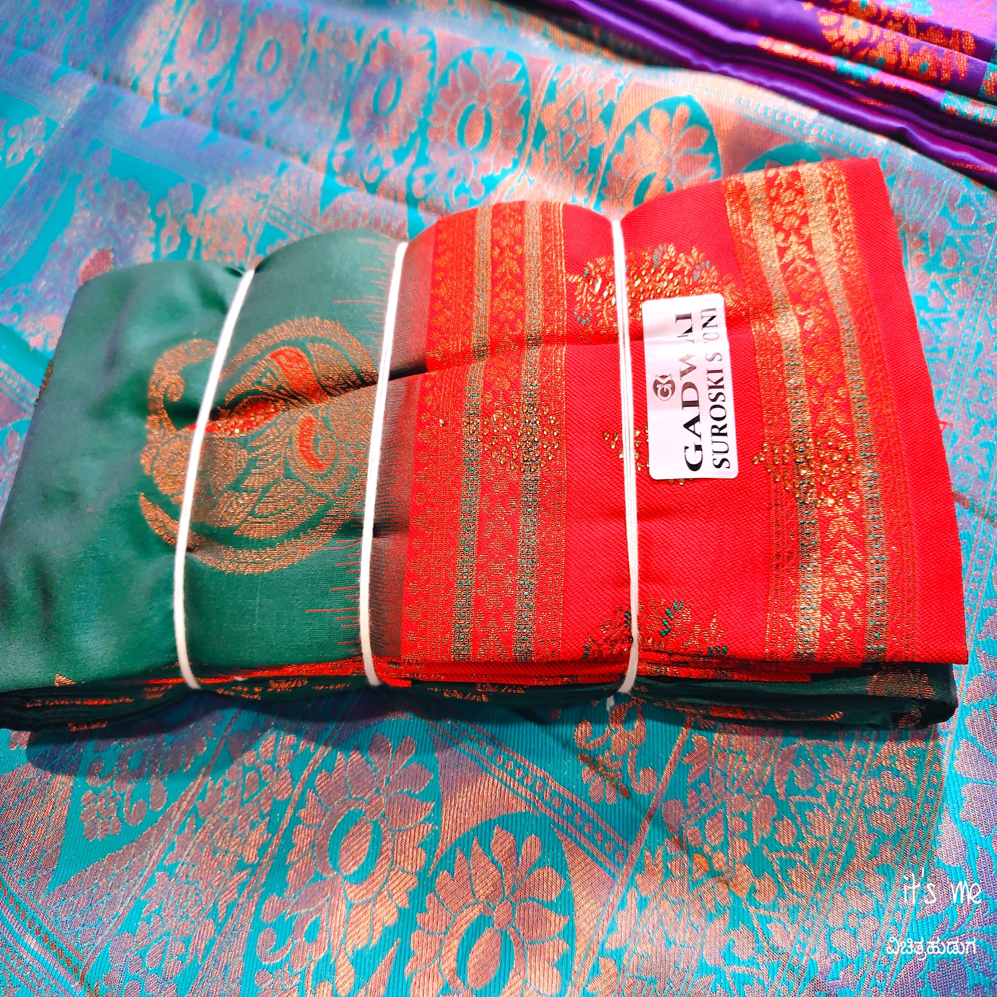 Soft Silk Sarees With Stone