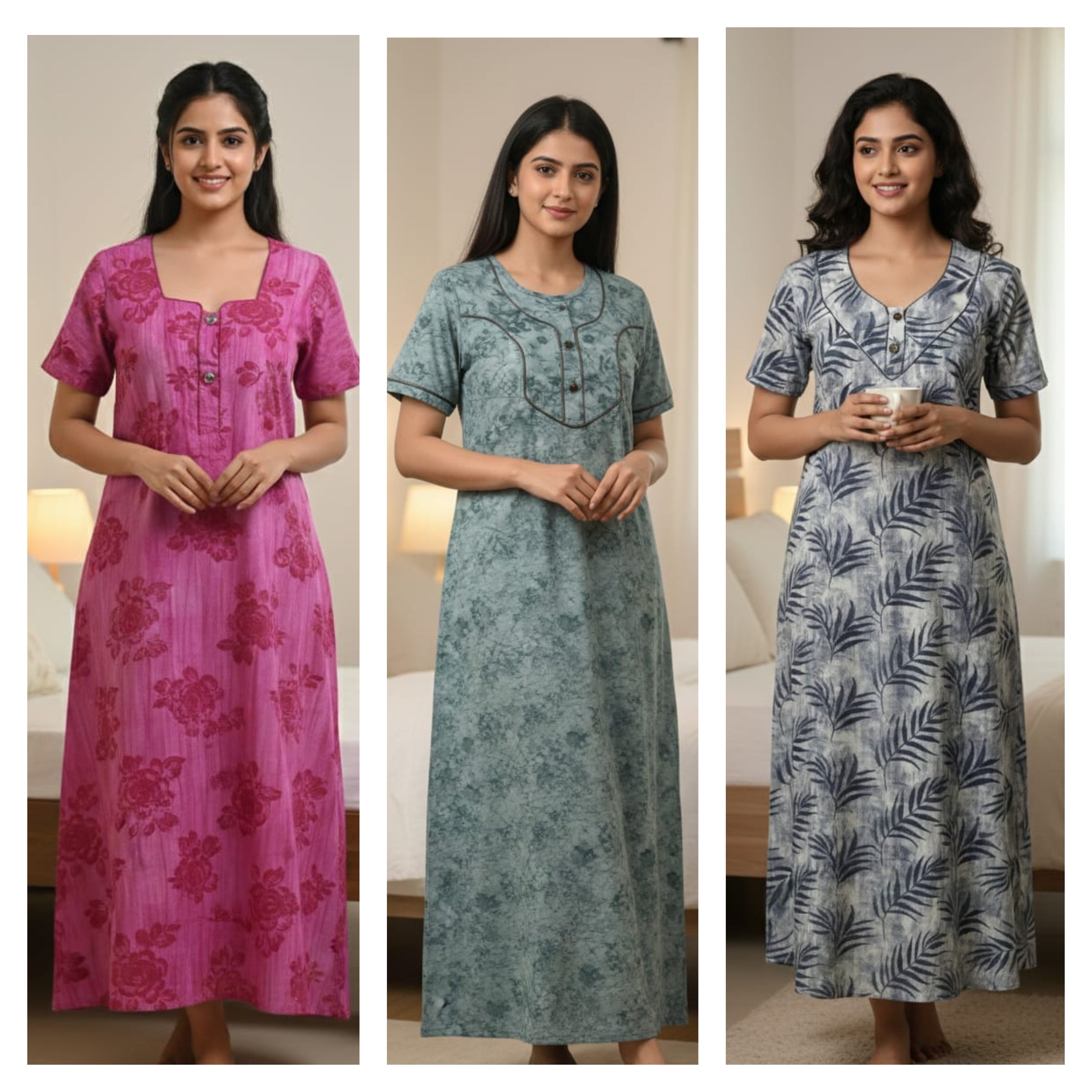 NIGHT GOWNS FOR WOMENS