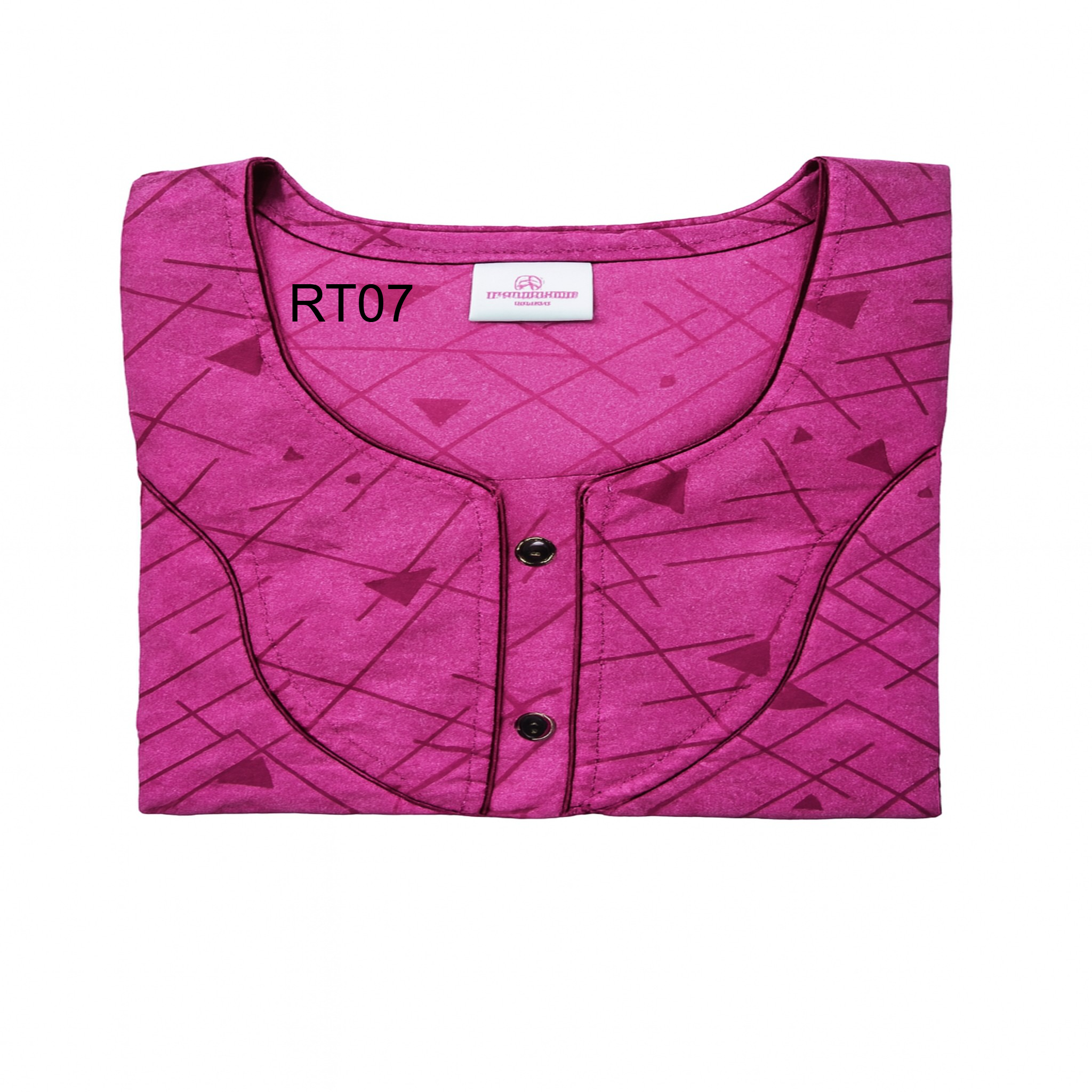 SPUN Cotton Blend  Floral Print Nighty, Free Size, Multi Colour for Womens