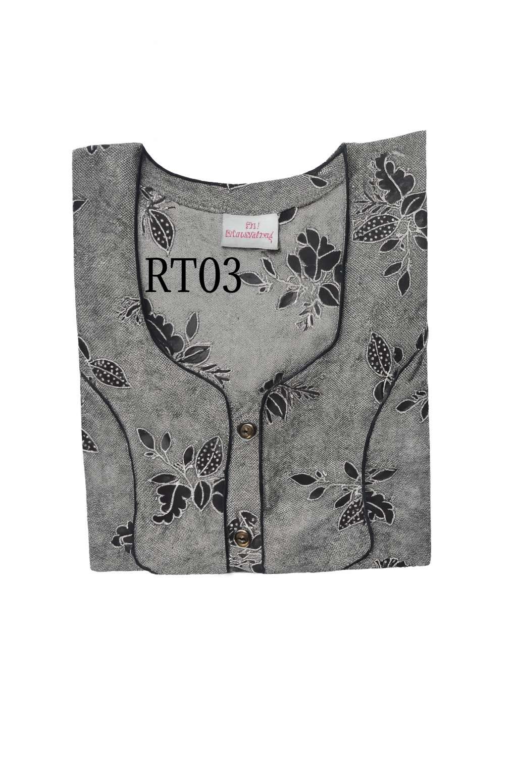 SPUN Cotton Blend  Floral Print Nighty, Free Size, Multi Colour for Womens