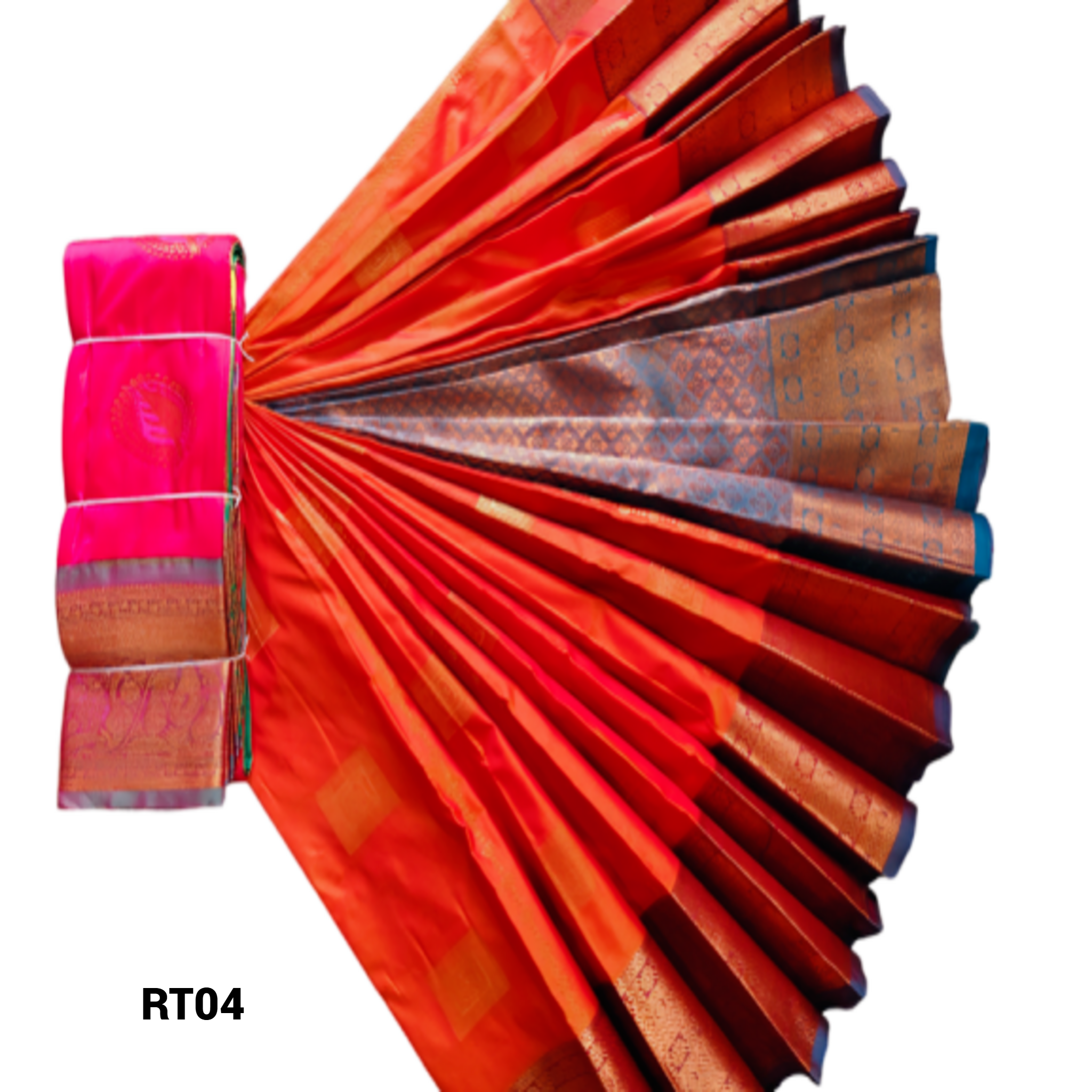 Elegant Soft Silk Saree with Rich Golden Zari Border & Pallu with Blouse