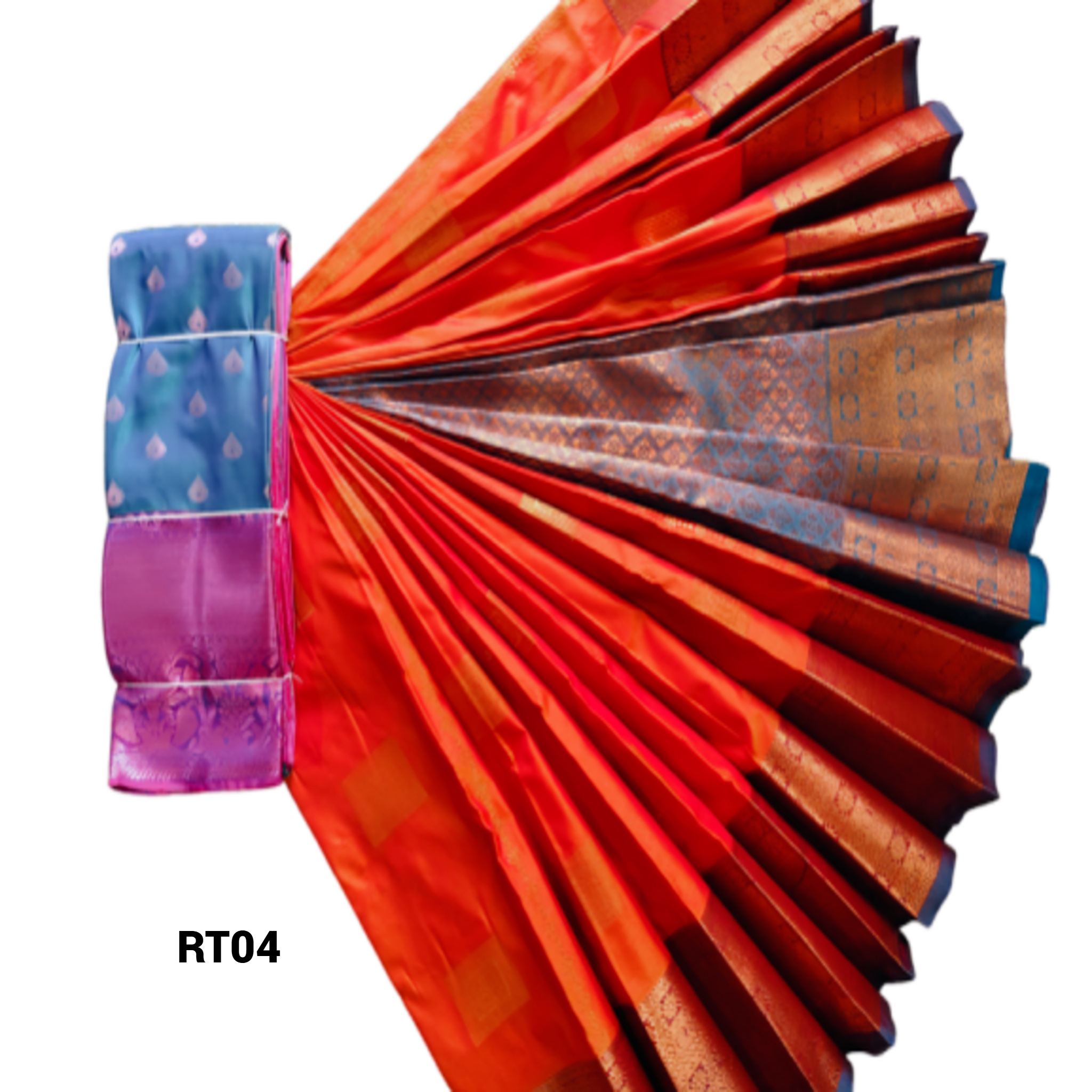 Elegant Soft Silk Saree with Rich Golden Zari Border & Pallu with Blouse