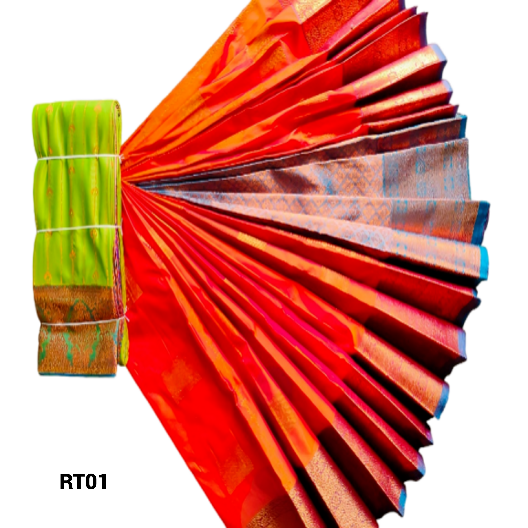 Elegant Soft Silk Saree with Rich Golden Zari Border & Pallu with Blouse