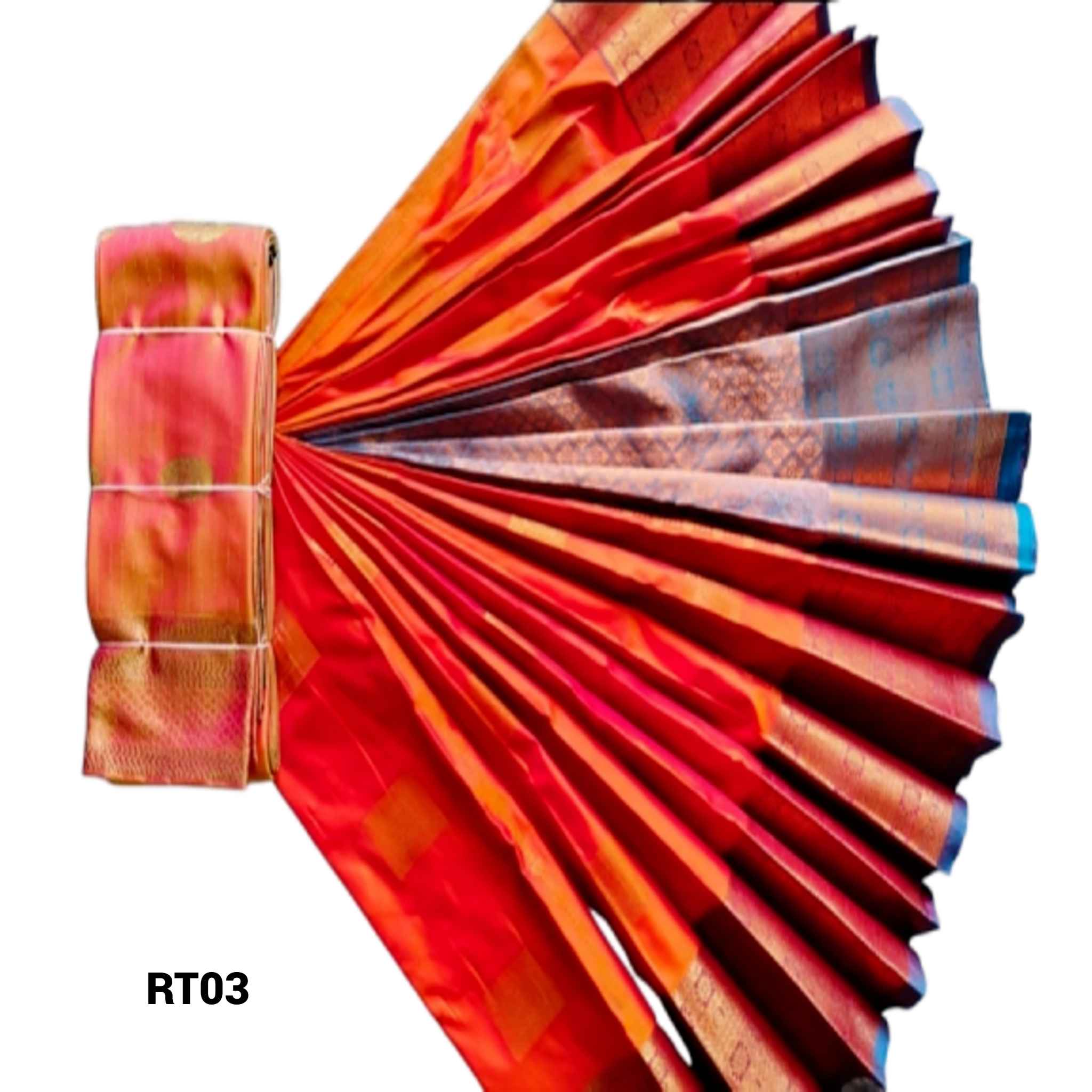 Elegant Soft Silk Saree with Rich Golden Zari Border & Pallu with Blouse