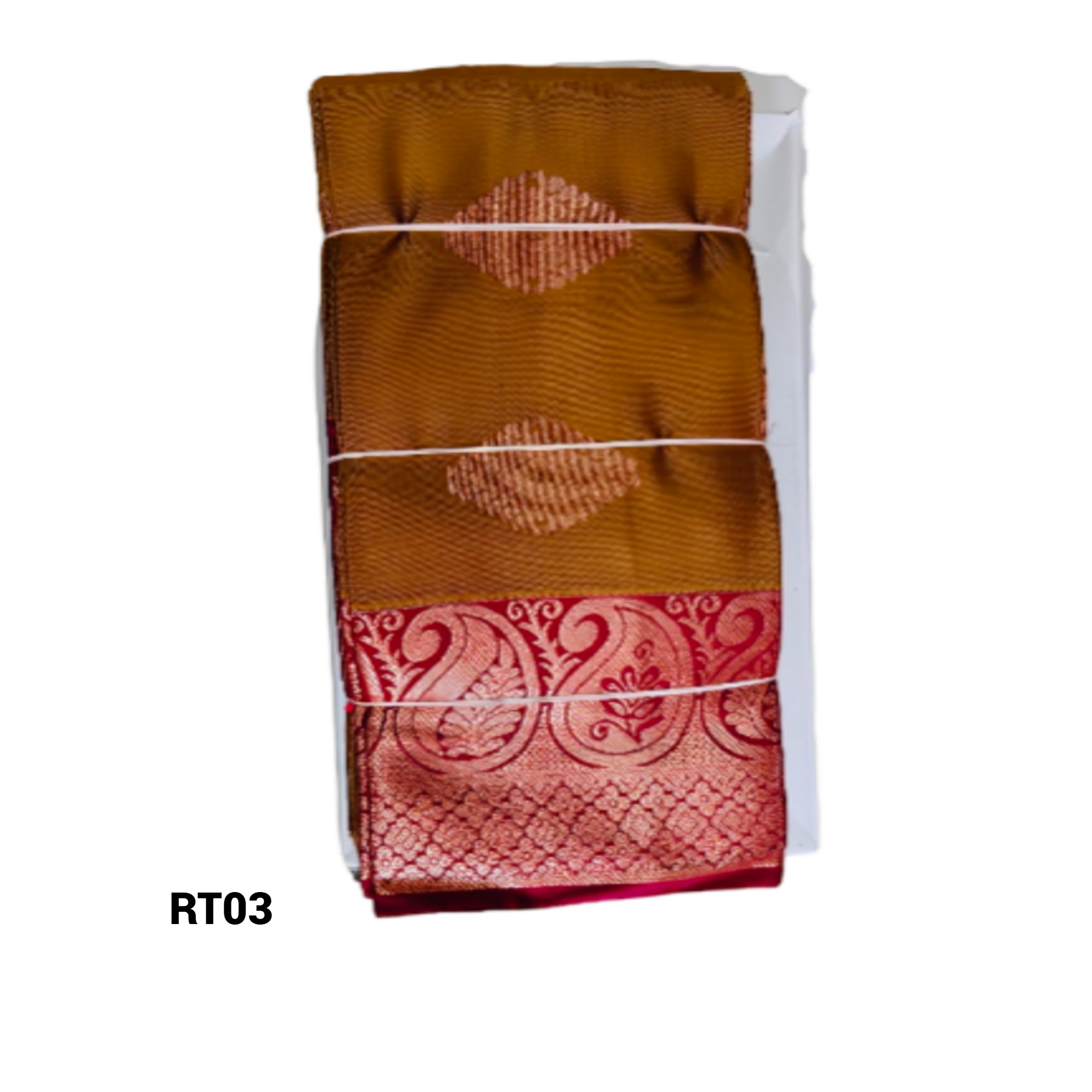 Elegant Soft Silk Saree with Rich Golden Zari Border & Pallu with Blouse