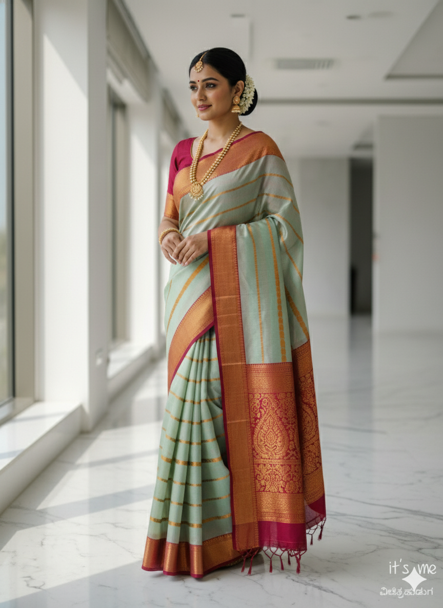 Crape Silk Saree
