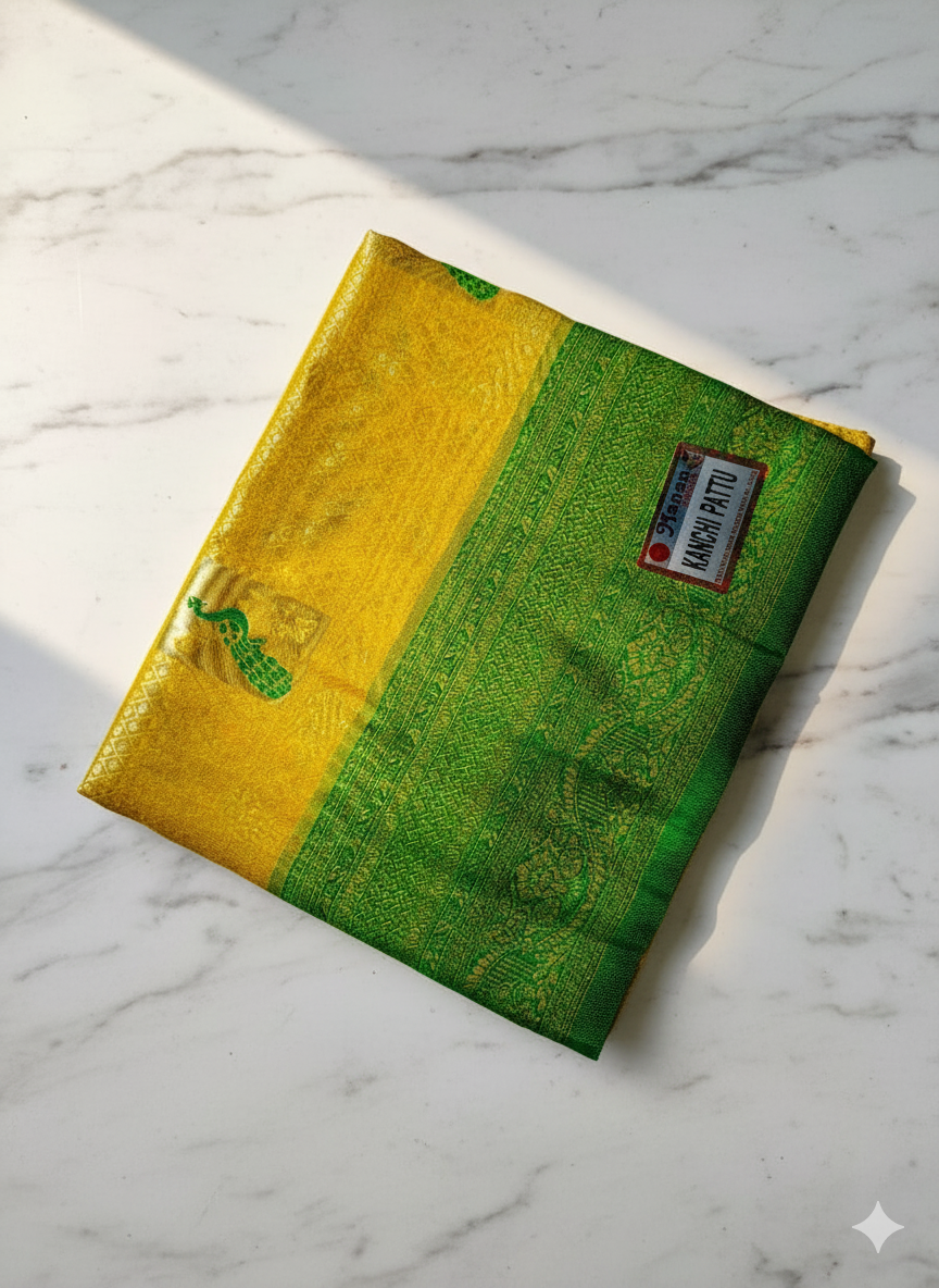 Kanchi Pattu Silk Saree
