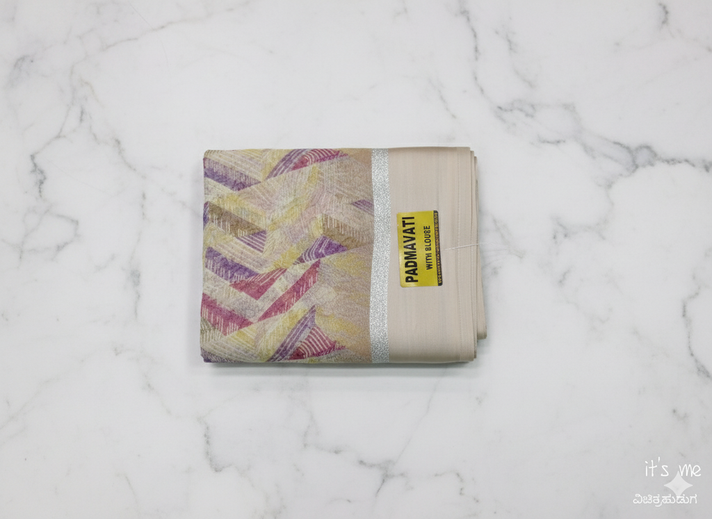 Padmavati Floral Printed Saree with Blouse