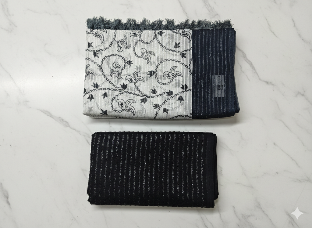 Elegant georgette Floral Weave Saree with Matching Blouse