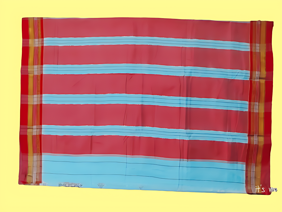 Kasuti Work ilkal Sarees with Running blouse piece for Womens