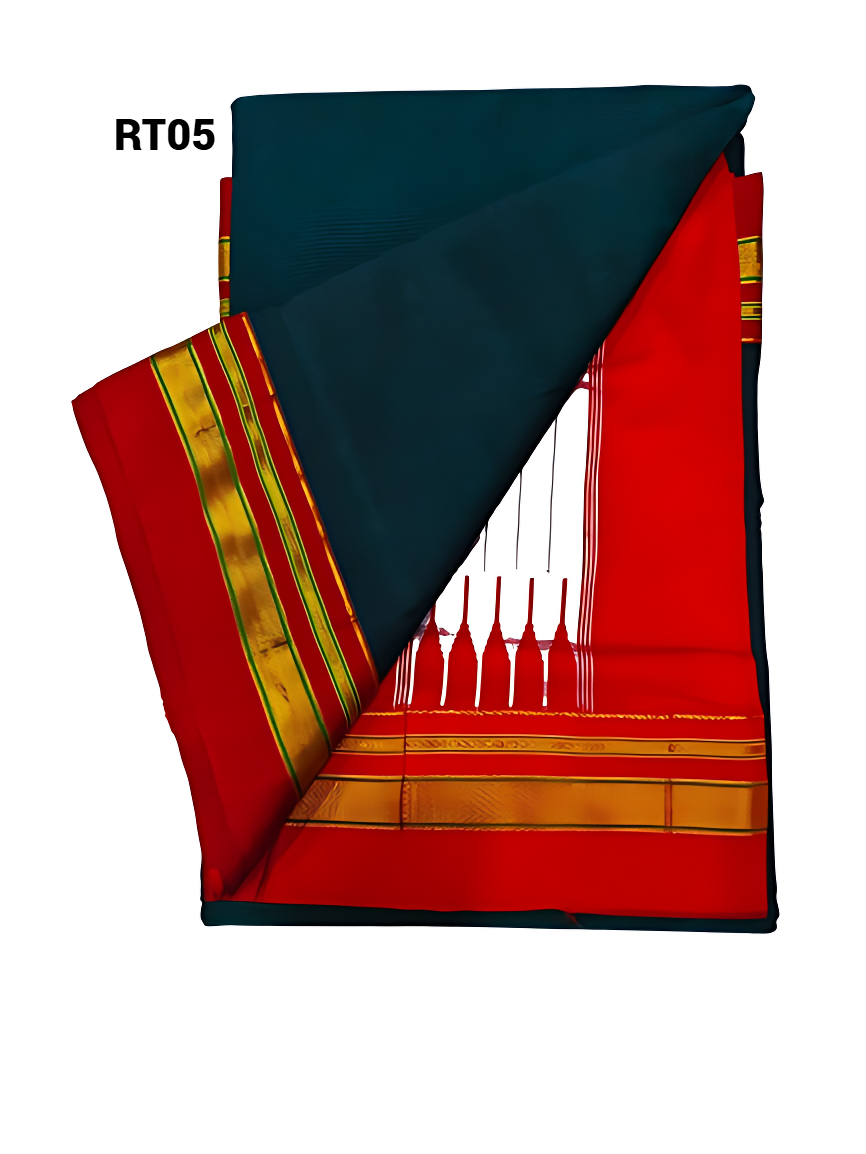 Traditional Silk Saree with Rich Border