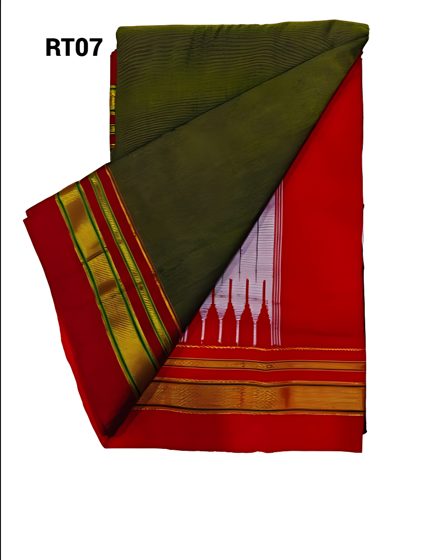 Traditional Silk Saree with Rich Border