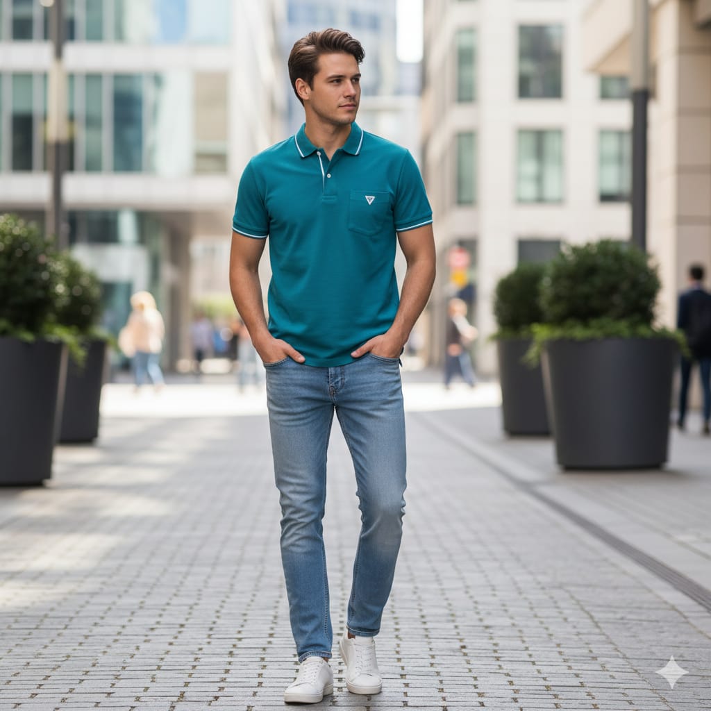 Men’s FIREWAY T-Shirt with Pocket – Casual & Everyday Wear