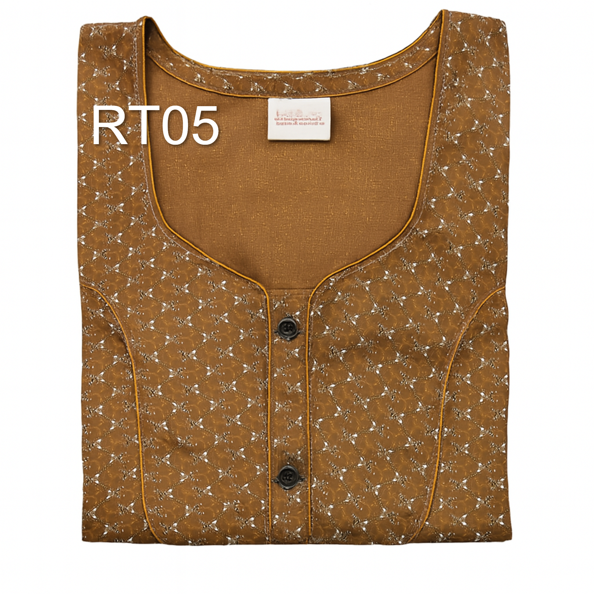 SPUN Cotton Blend  Floral Print Nighty, Free Size, Multi Colour for Womens