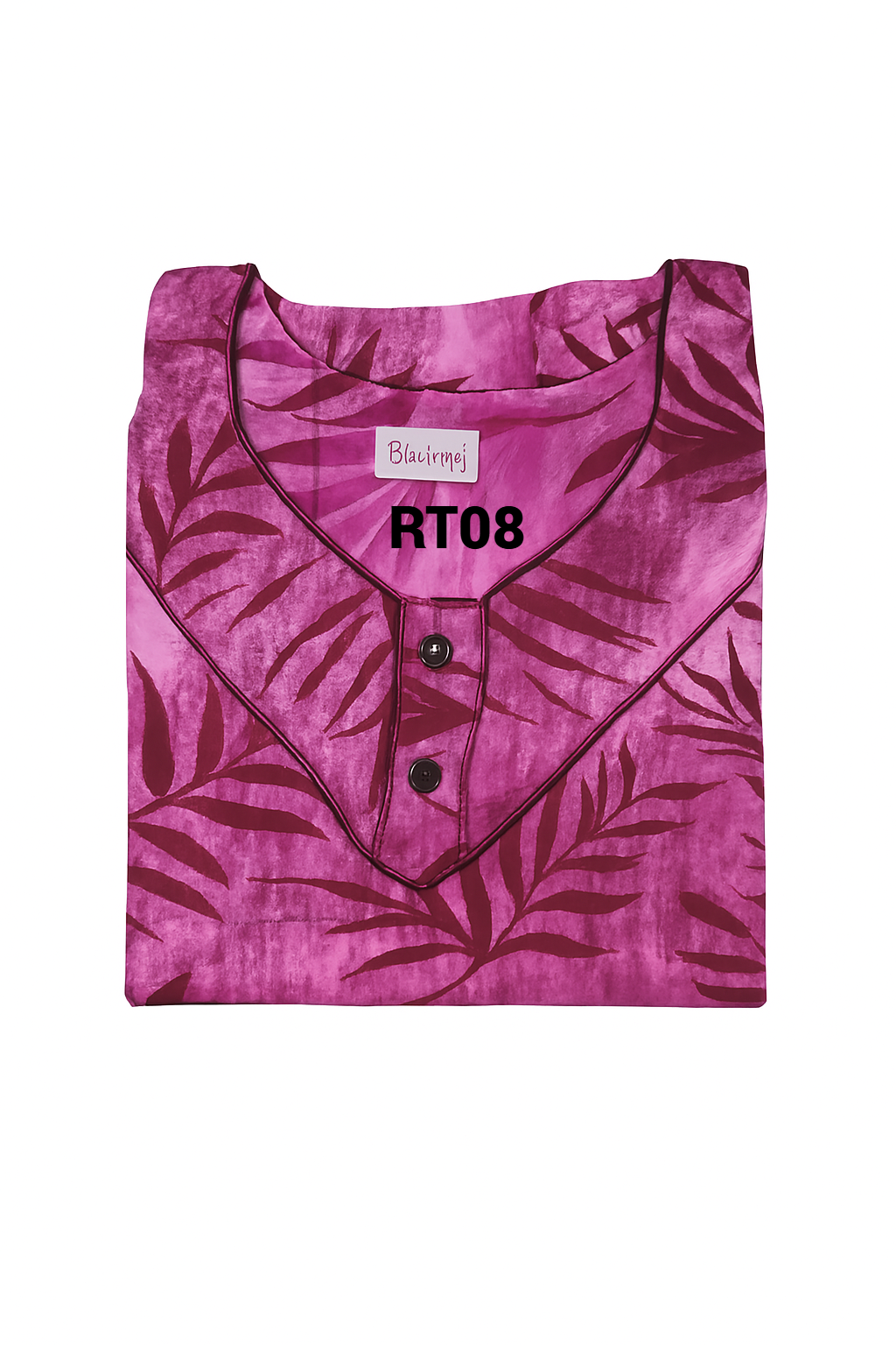 SPUN Cotton Blend  Floral Print Nighty, Free Size, Multi Colour for Womens