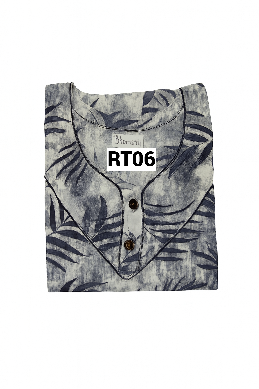 SPUN Cotton Blend  Floral Print Nighty, Free Size, Multi Colour for Womens