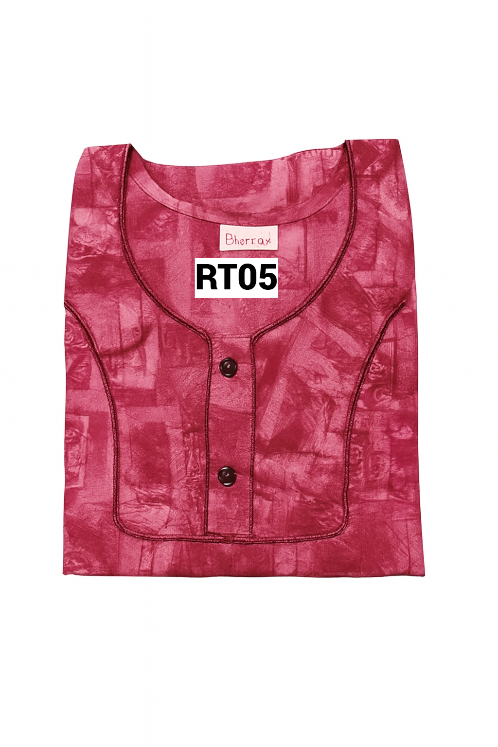 SPUN Cotton Blend  Floral Print Nighty, Free Size, Multi Colour for Womens