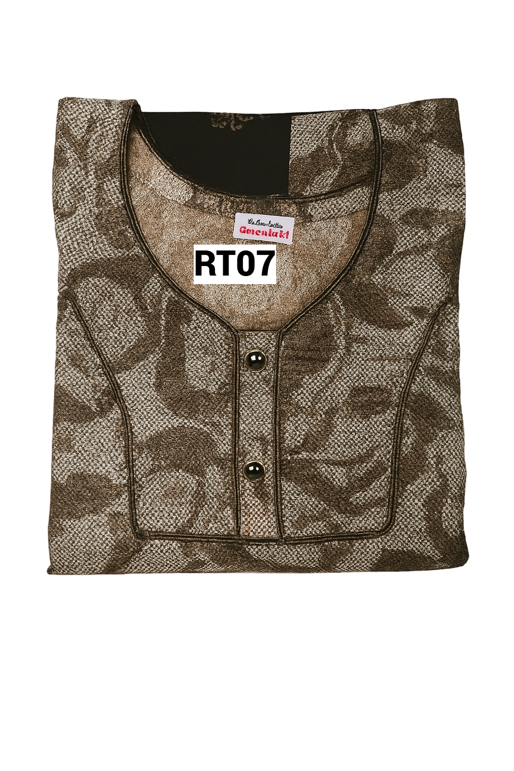 SPUN Cotton Blend  Floral Print Nighty, Free Size, Multi Colour for Womens