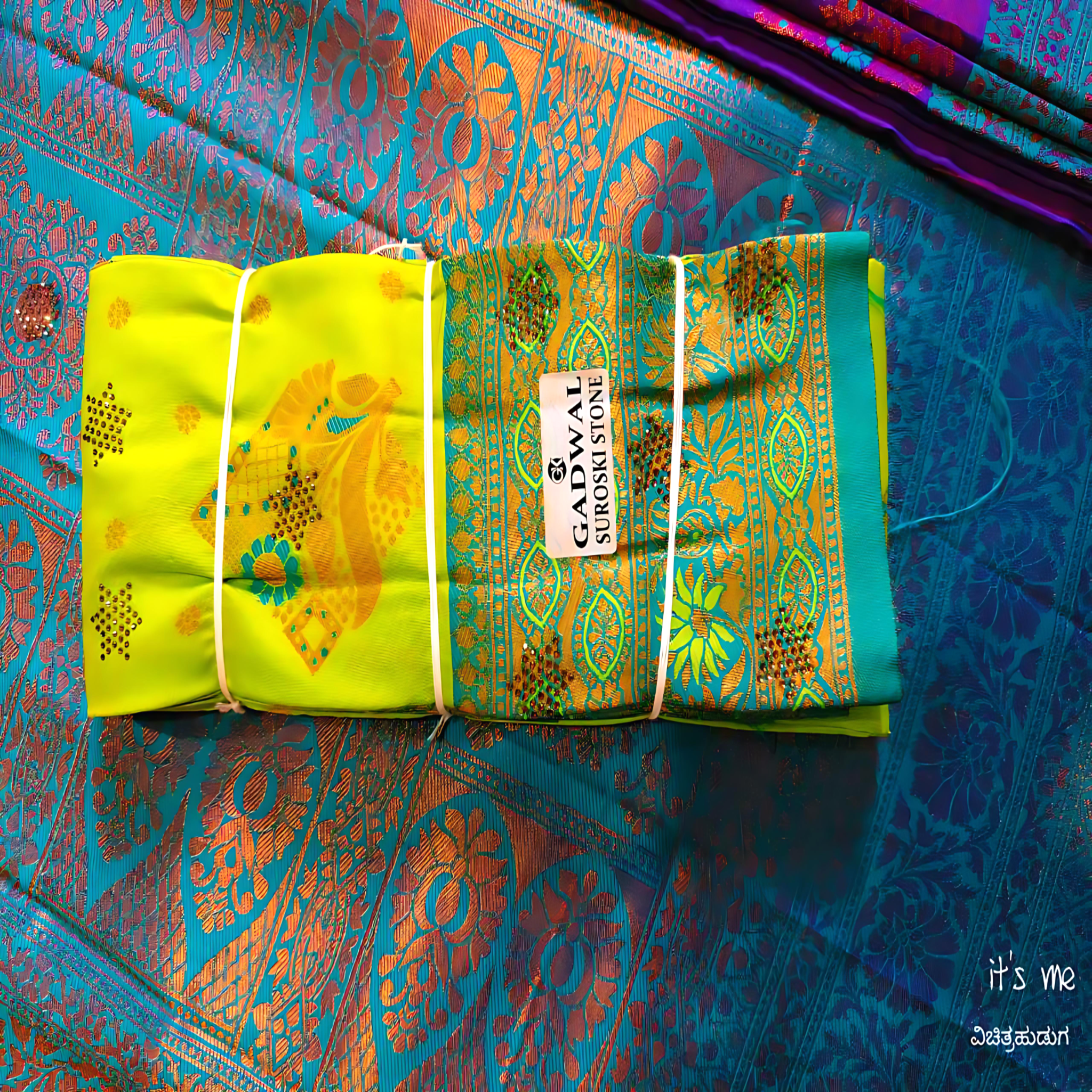 Soft Silk Sarees With Stone