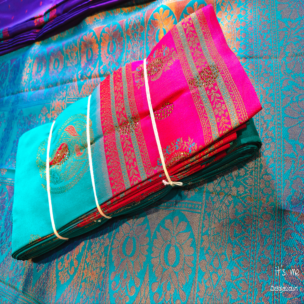 Soft Silk Sarees With Stone